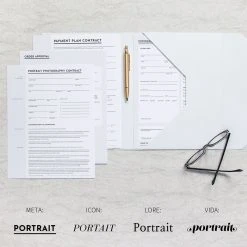 DesignAglow Portraits & Families Essential Portrait Contract & Forms