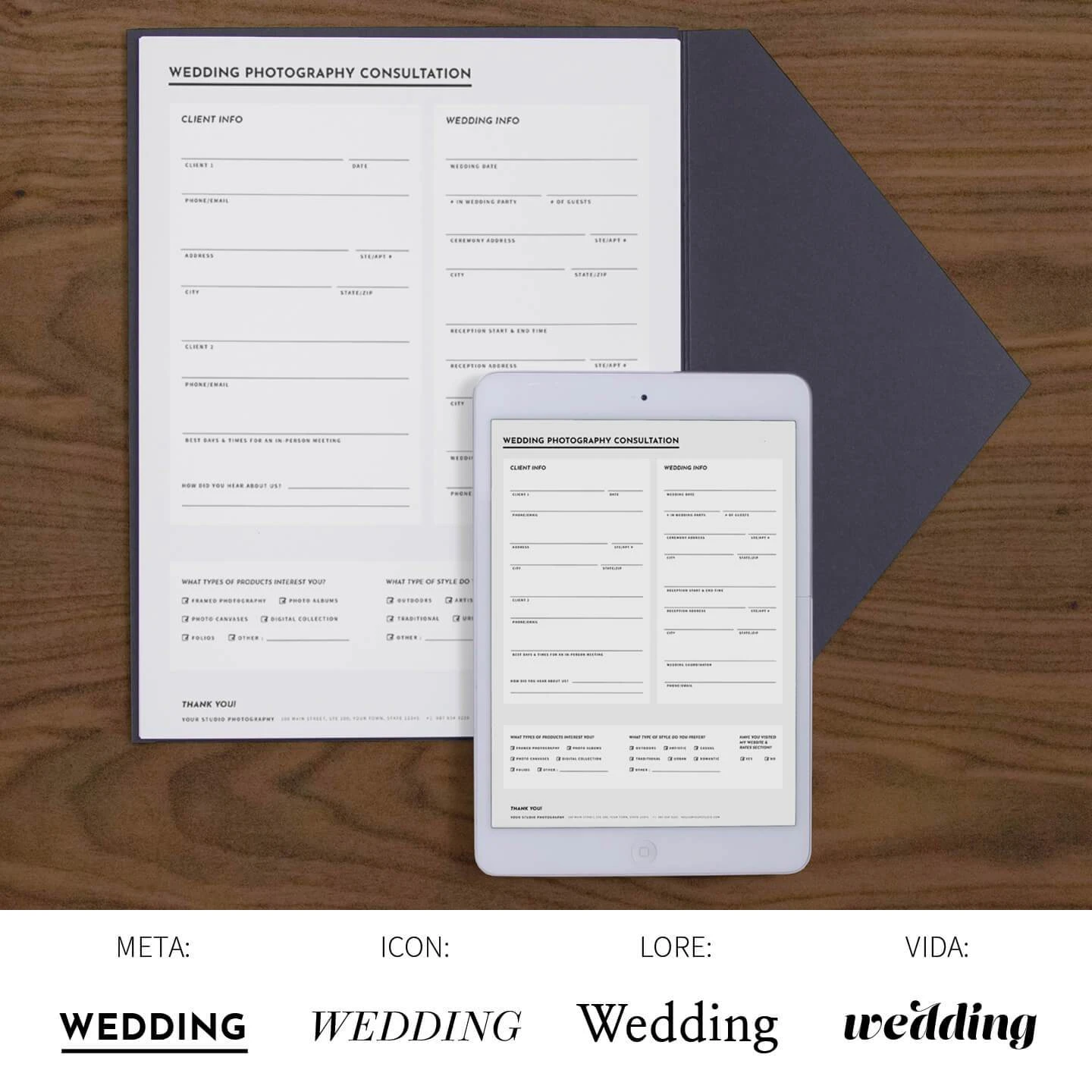 DesignAglow Essential Wedding Contract & Forms 6 DesignAglow Essential Wedding Contract & Forms