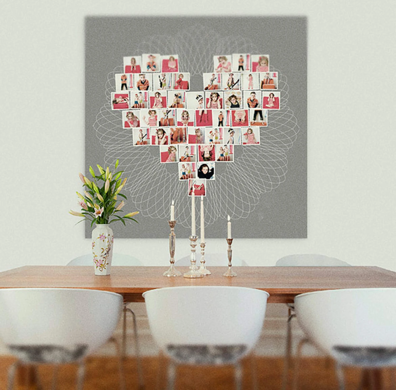 DesignAglow Collages & Calendars Heart Photo Collage 3 DesignAglow Collages & Calendars Heart Photo Collage