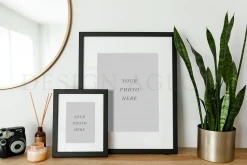 DesignAglow Multiple Frames Mockup (027) Frame Sales Tools