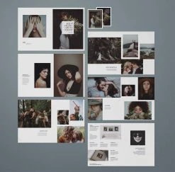 DesignAglow ICON Photography Lookbooks Dark & Moody