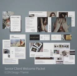 DesignAglow Senior Client Welcome Packet High School Seniors