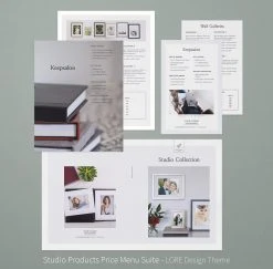 DesignAglow LORE Price Menu Suite Romantic & Dreamy