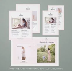 DesignAglow LORE Price Menu Suite Romantic & Dreamy