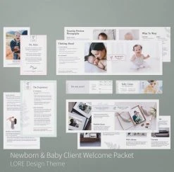 DesignAglow Newborn & Baby Client Welcome Packet 7 DesignAglow Newborn & Baby Client Welcome Packet