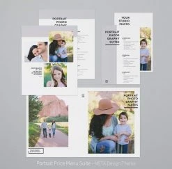 DesignAglow Portrait Price Menu Suite Portraits & Families