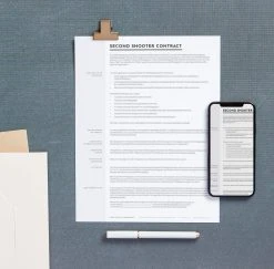 DesignAglow Second Shooter Contract Dark & Moody