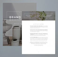 DesignAglow Success Guides Studio Success Guide: Branding & Style