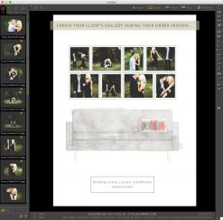 DesignAglow Inspire Guide: Show & Sell Wall Galleries (for ProSelect) In-Person Sales