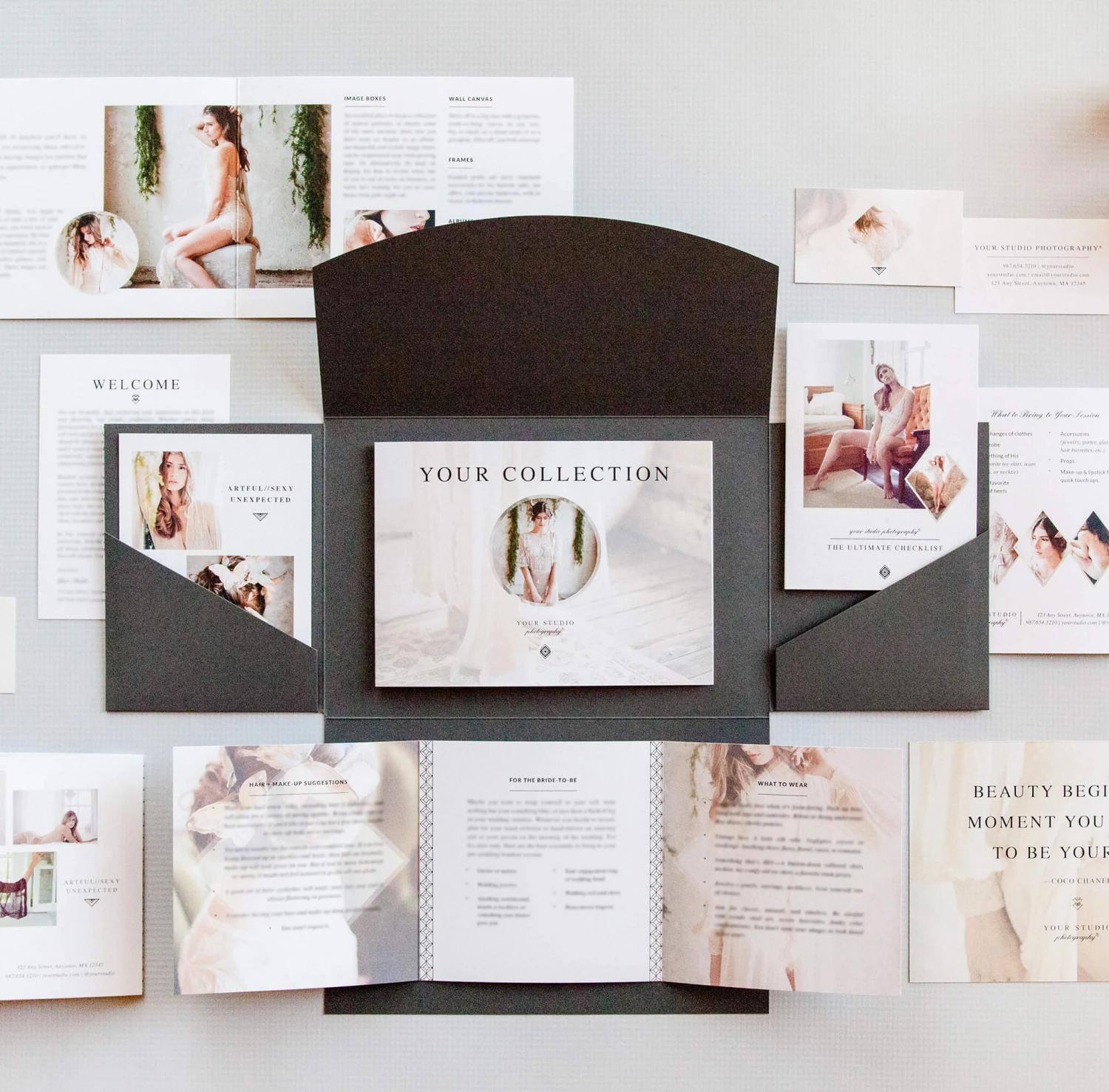 DesignAglow Boudoir Welcome Packet: Modern Romance Edition 3 DesignAglow Boudoir Welcome Packet: Modern Romance Edition