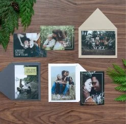 DesignAglow Dark & Moody ICON Holiday Cards