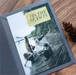 DesignAglow Dark & Moody ICON Holiday Cards