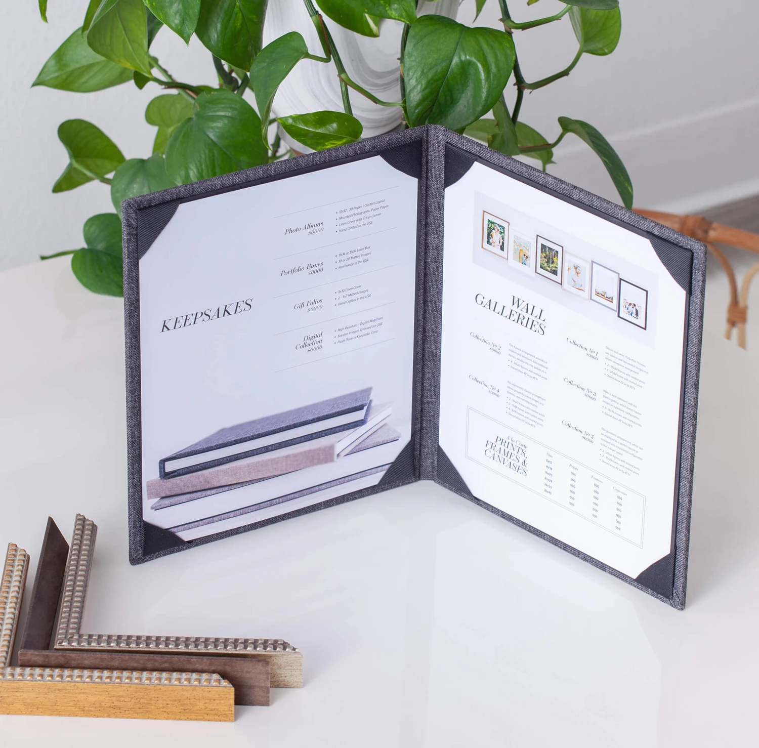 Album Shop Menu Folio Print & Menu Folios 3 Album Shop Menu Folio Print & Menu Folios