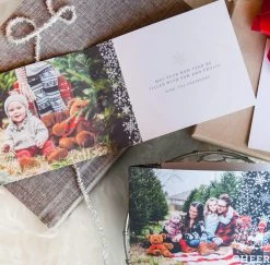 DesignAglow Holiday Cards: Let It Snow