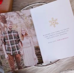 DesignAglow Holiday Cards: Let It Snow