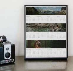 DesignAglow Photo Calendars: Modern Minimalist Collection