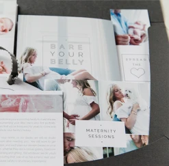 DesignAglow Newborn Welcome Packet: Modern Minimalist Edition