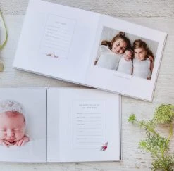 DesignAglow Babies & Maternity Photo Album Templates: Bohemian Baby Book 8 DesignAglow Babies & Maternity Photo Album Templates: Bohemian Baby Book