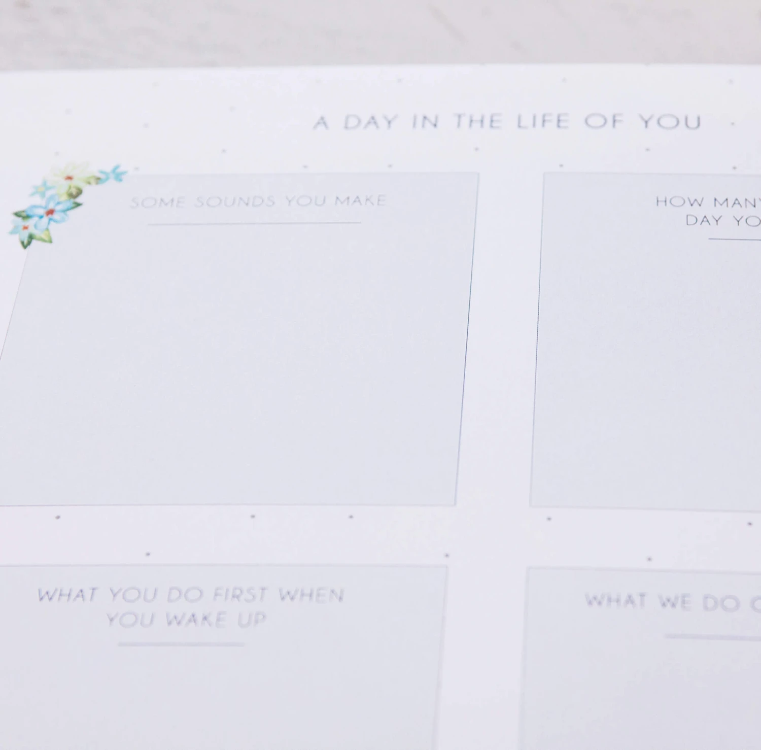 DesignAglow Babies & Maternity Photo Album Templates: Bohemian Baby Book 6 DesignAglow Babies & Maternity Photo Album Templates: Bohemian Baby Book