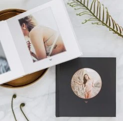 DesignAglow Boudoir Album Templates: Modern Romance