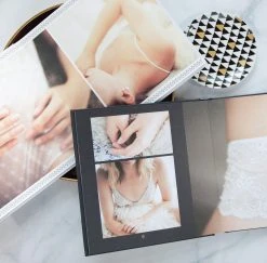 DesignAglow Boudoir Album Templates: Modern Romance