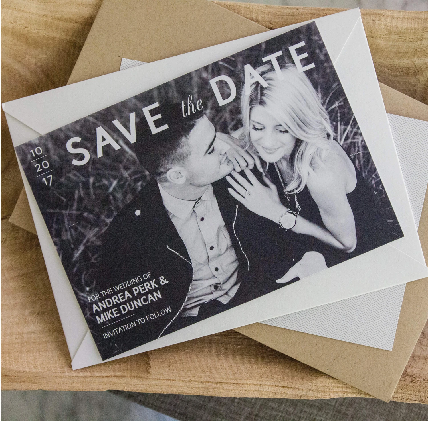shopimages_announcements13.jpg DesignAglow Weddings & Engagements Save The Date Cards: Modern Minimalist Collection