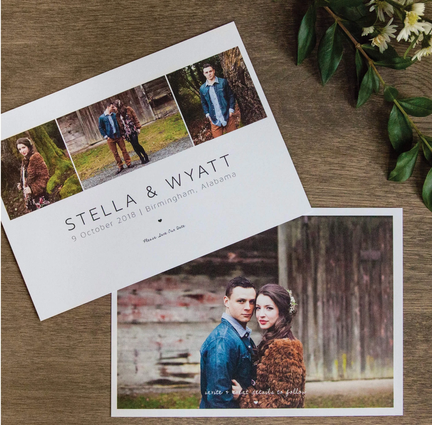 shopimages_announcements17.jpg DesignAglow Weddings & Engagements Save The Date Cards: A Modern Affair
