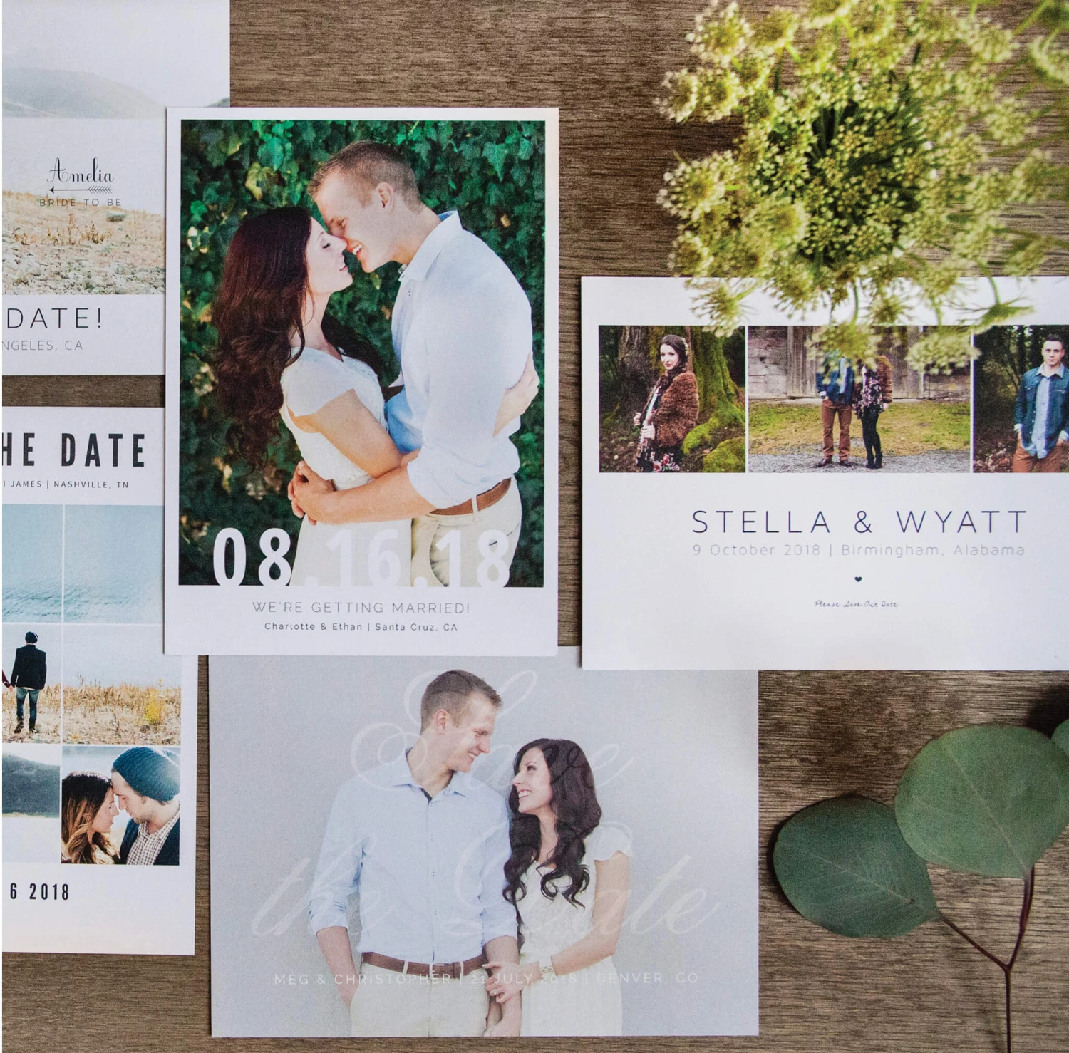 shopimages_announcements19.jpg DesignAglow Weddings & Engagements Save The Date Cards: A Modern Affair
