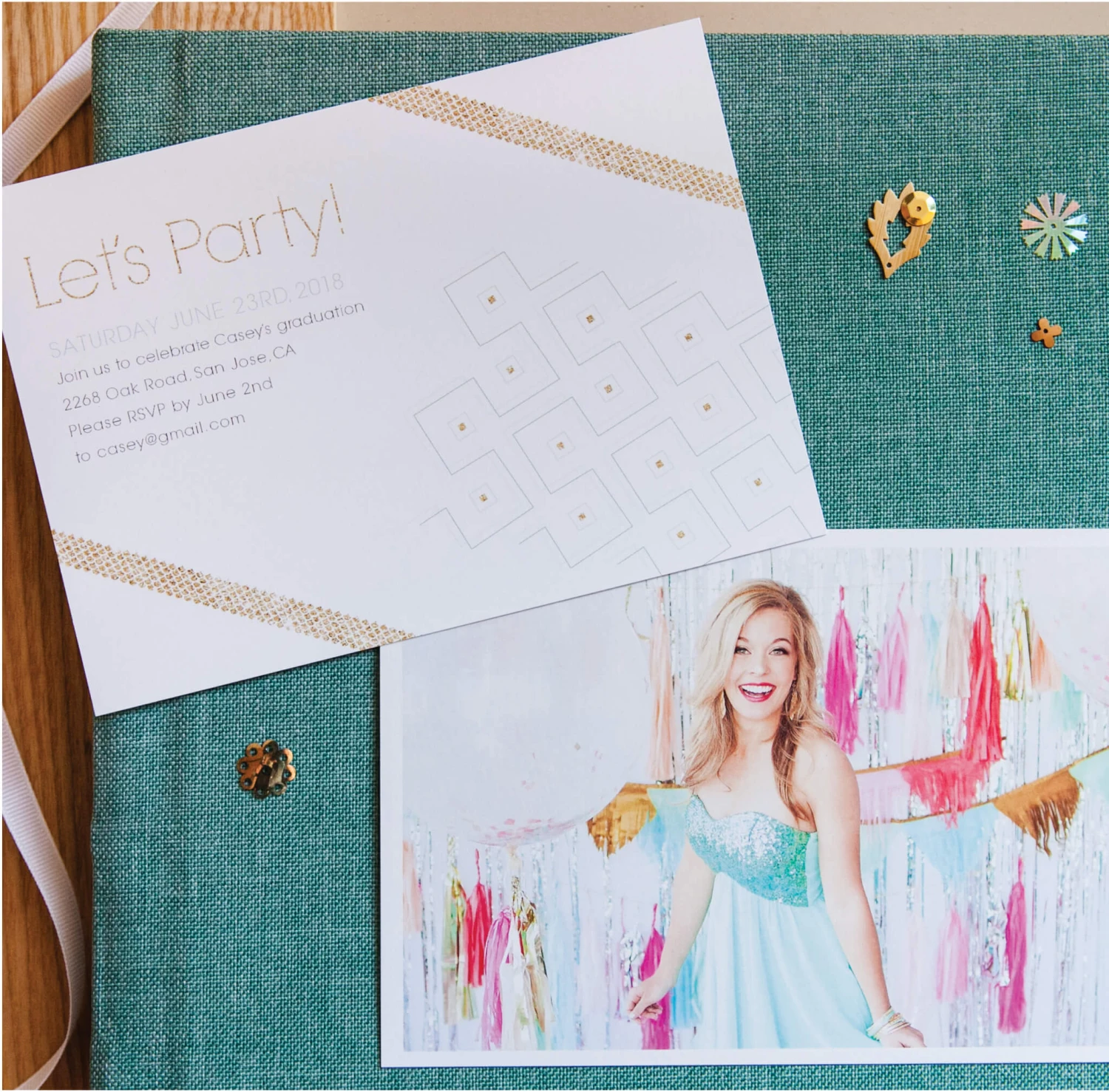 DesignAglow High School Seniors Graduation Announcements: Senior Style 3 DesignAglow High School Seniors Graduation Announcements: Senior Style