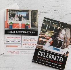 DesignAglow Graduation Announcements: Outside The Box