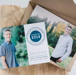 DesignAglow Graduation Announcements: Outside The Box