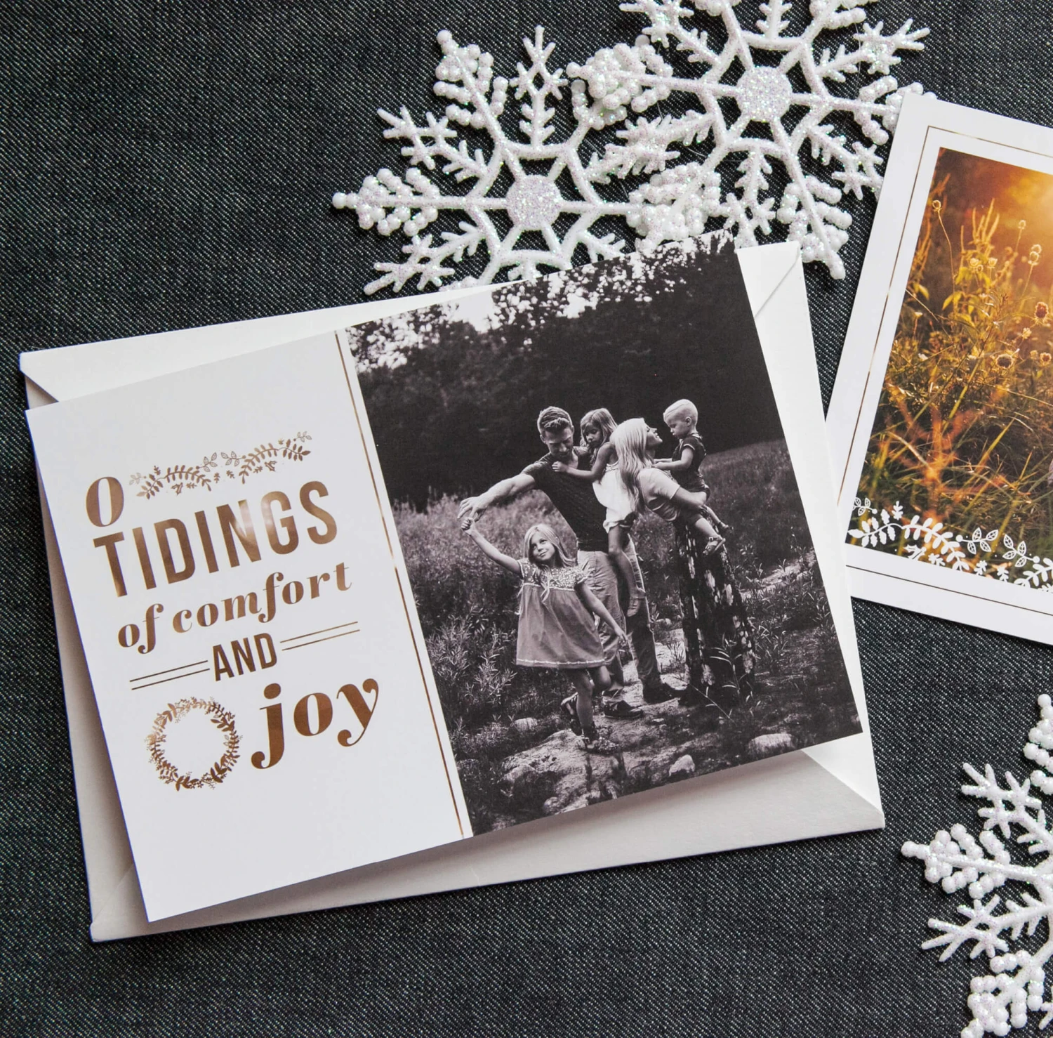 DesignAglow Holiday Cards: Painted Floral Collection 3 DesignAglow Holiday Cards: Painted Floral Collection