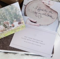 DesignAglow Holiday Cards: Let It Snow