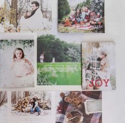 DesignAglow Holiday Cards: Let It Snow