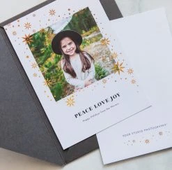 DesignAglow Holiday Cards: Gilded Greetings Collection