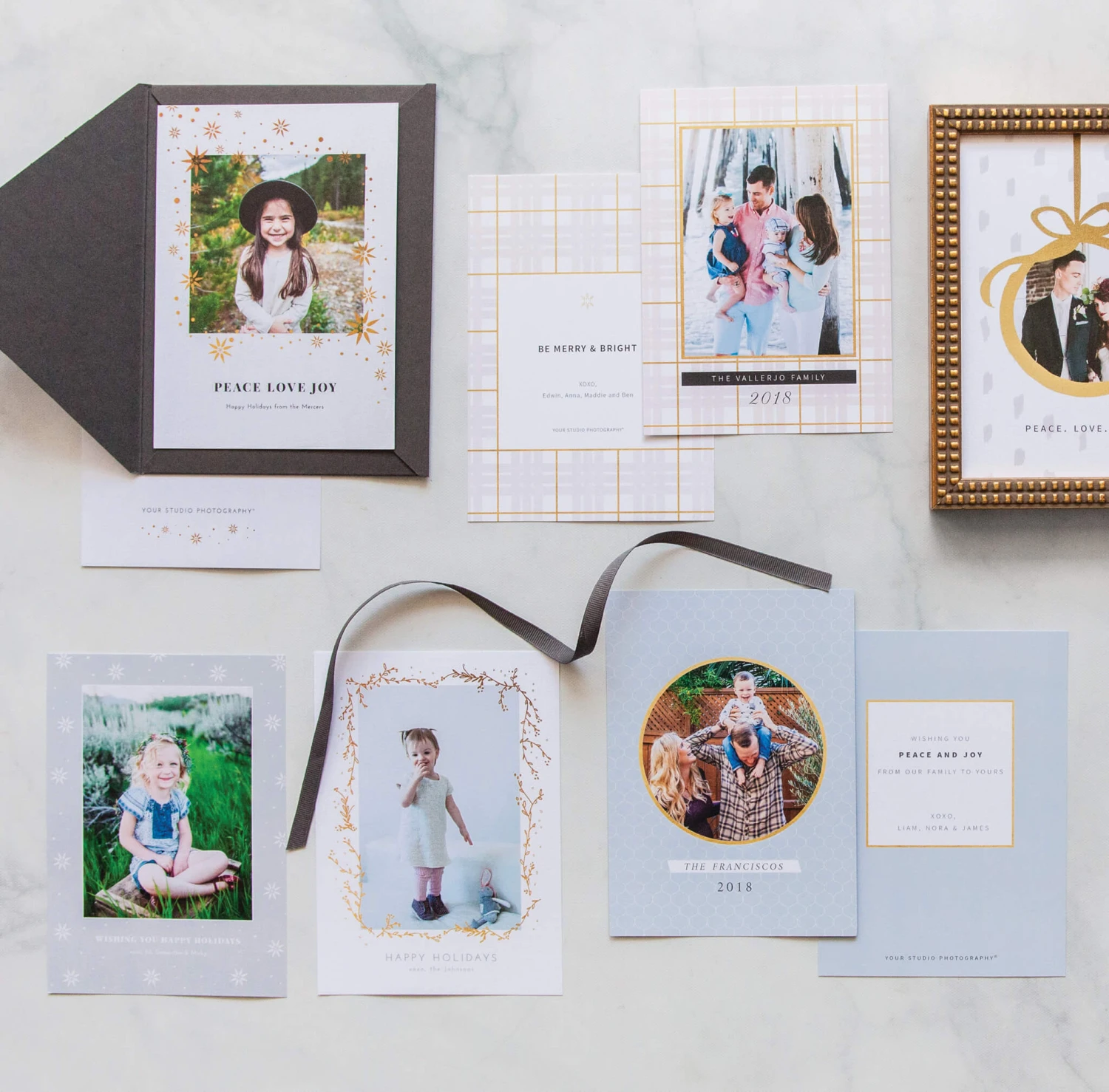 shopimages_cards38.jpg DesignAglow Holiday Cards: Gilded Greetings Collection