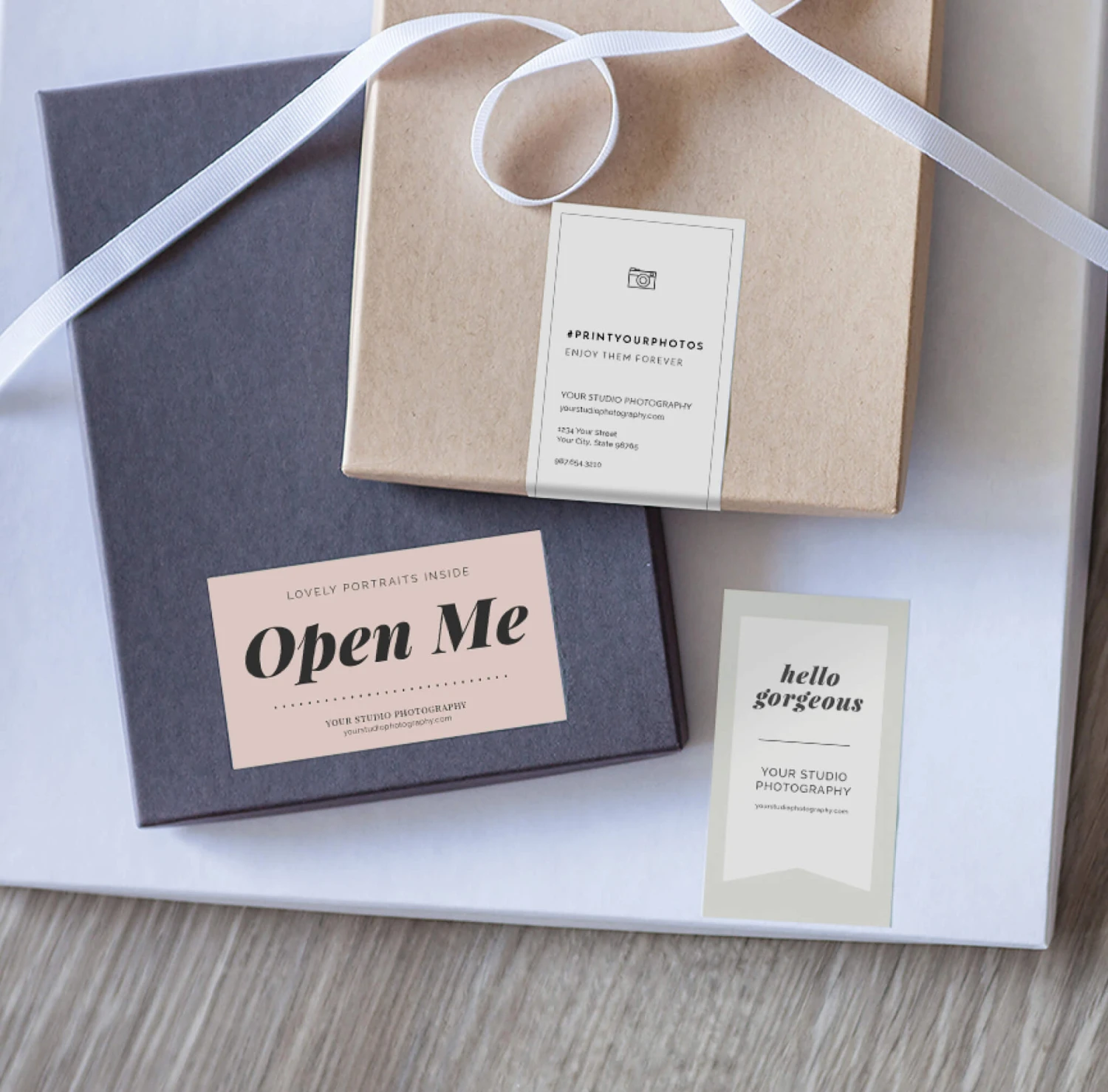 DesignAglow Packaging Stickers: Studio Chic Studio Stationery 6 DesignAglow Packaging Stickers: Studio Chic Studio Stationery