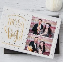 DesignAglow Photo Booth Templates: Holiday Sparkle Collection