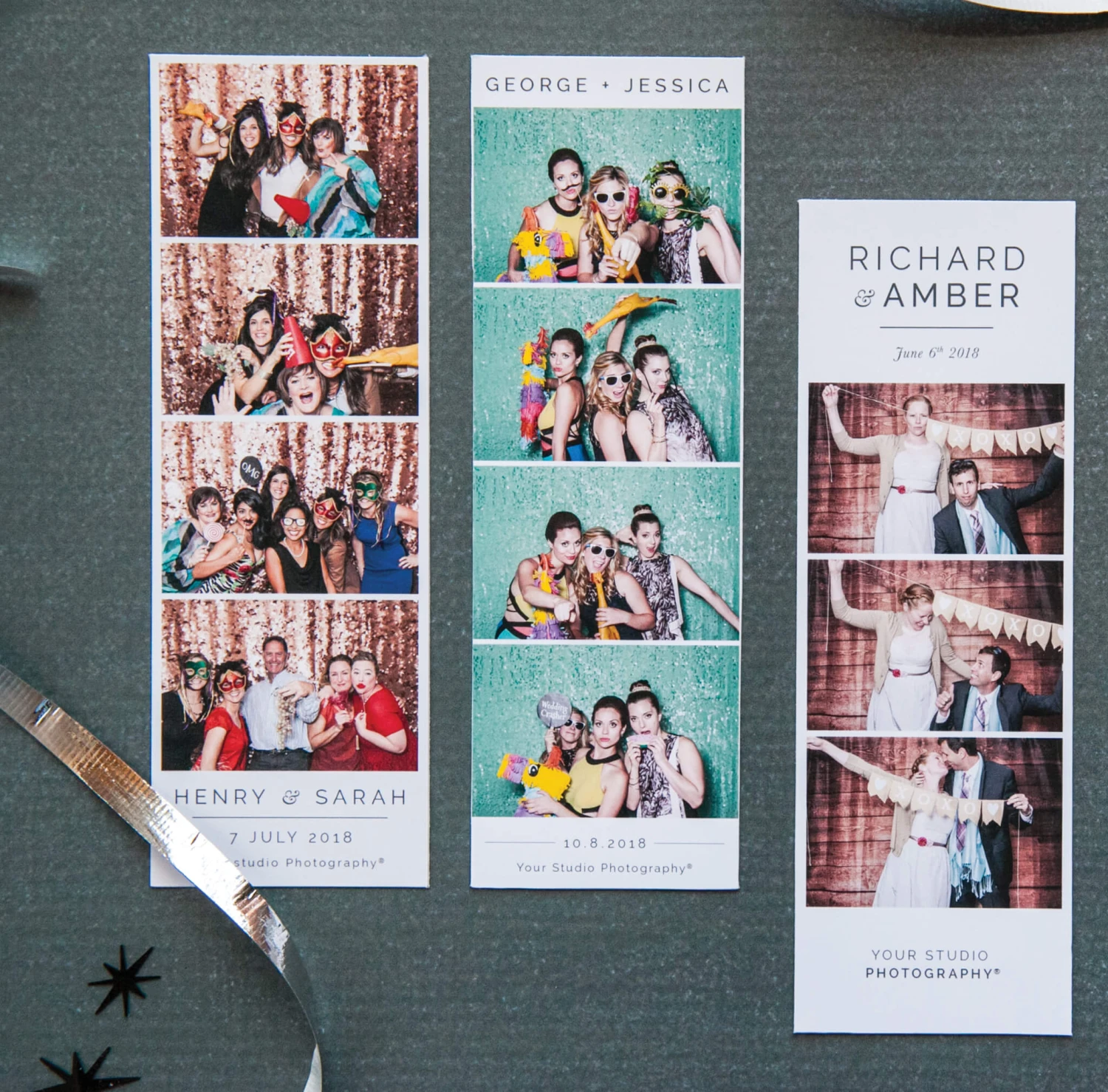 DesignAglow Photo Booth Templates: Modern Minimalist Collection 4 DesignAglow Photo Booth Templates: Modern Minimalist Collection