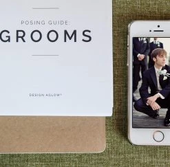 DesignAglow Inspire Me Cards: Groom Posing Guide