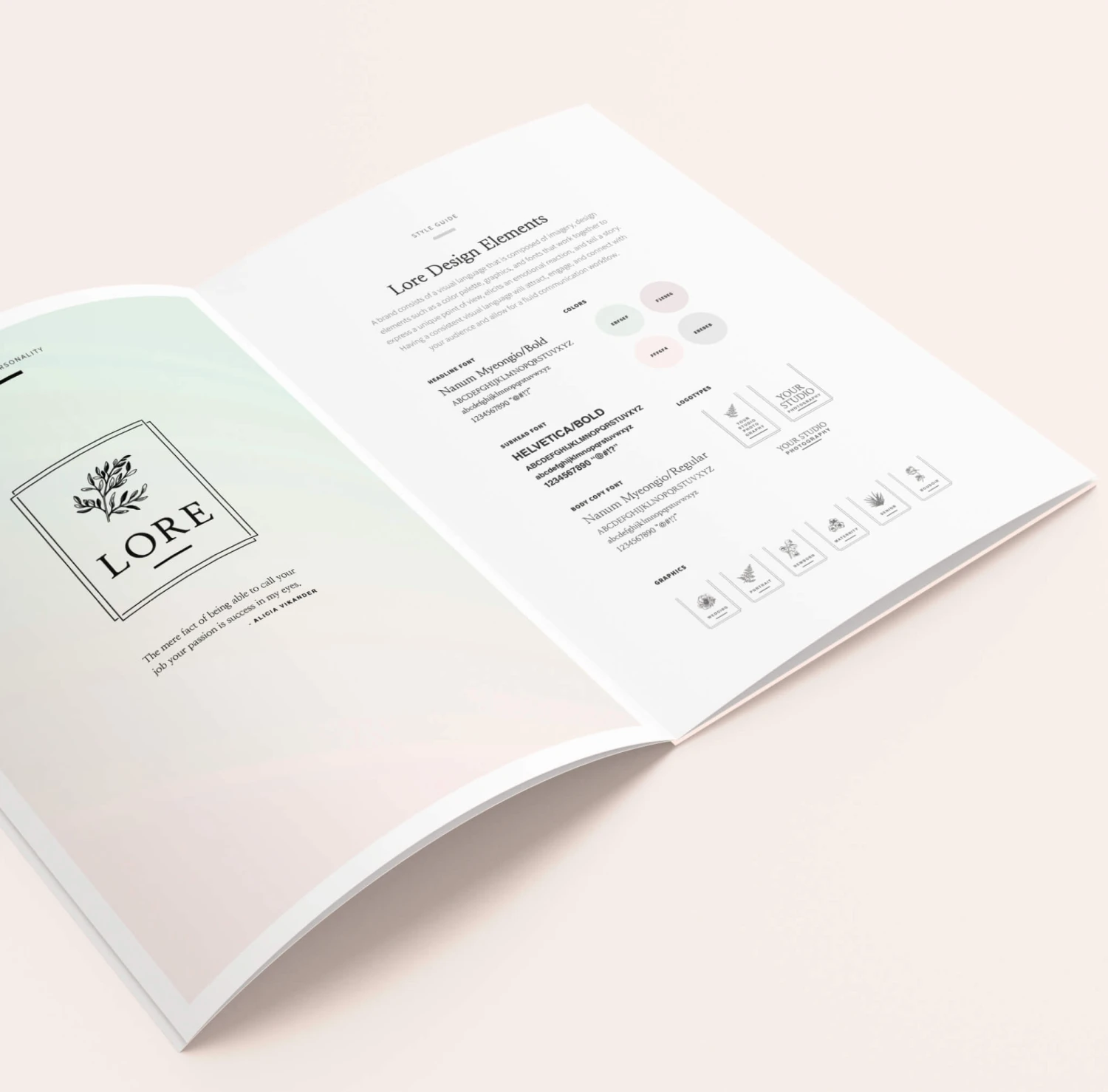 DesignAglow Romantic & Dreamy LORE Style Guide 3 DesignAglow Romantic & Dreamy LORE Style Guide