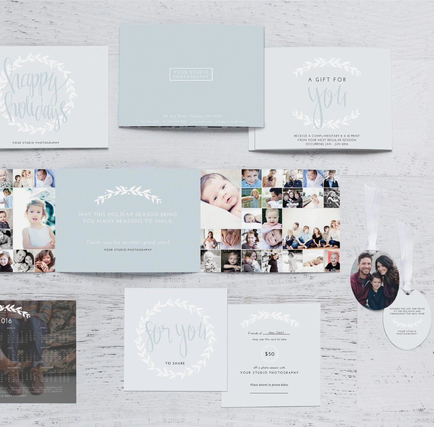 shopimages_welcomepackets5.jpg DesignAglow Client Holiday Gift Kit Marketing Suites