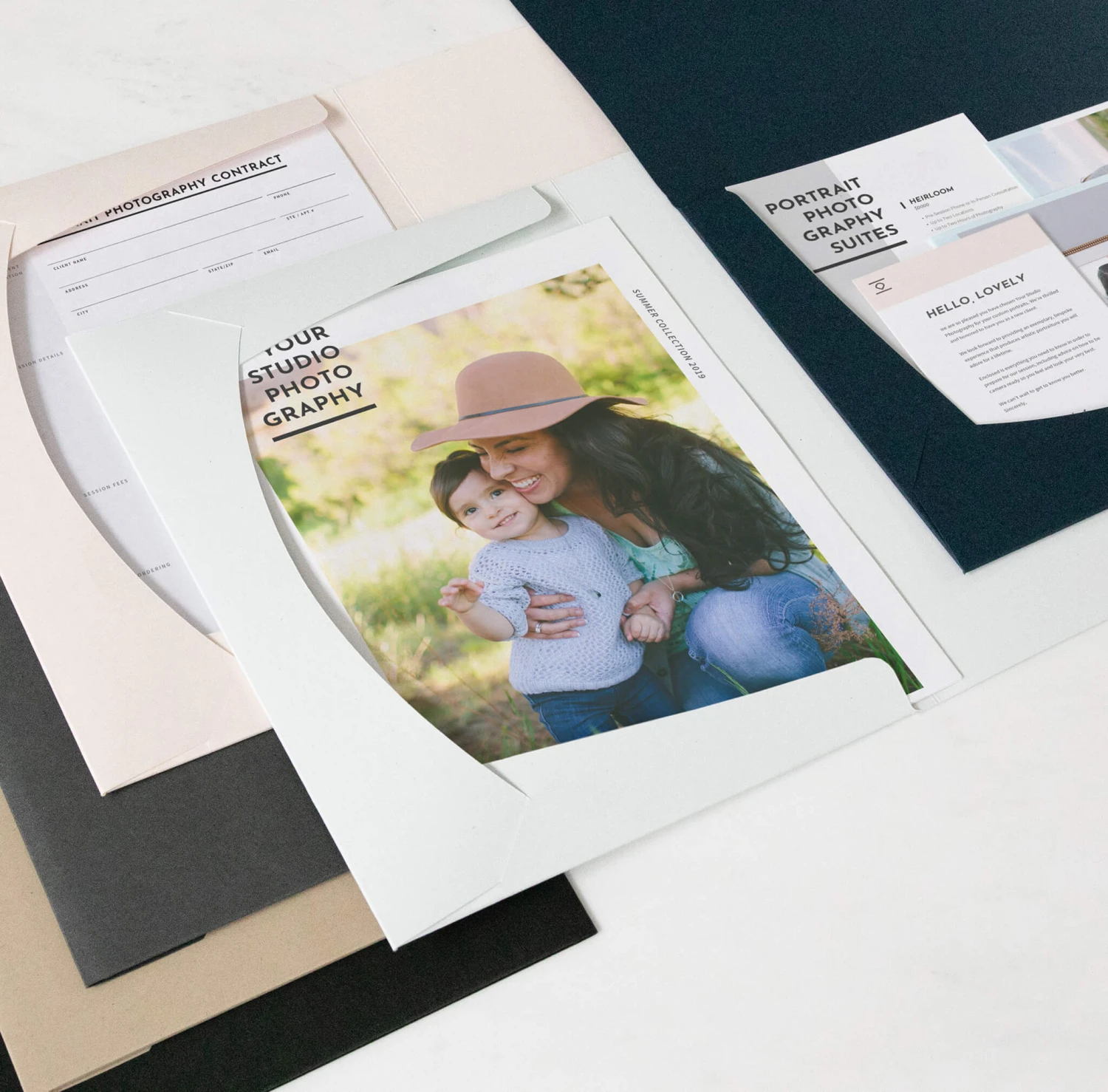 Paper Shop Large Welcome Folders 3 Paper Shop Large Welcome Folders